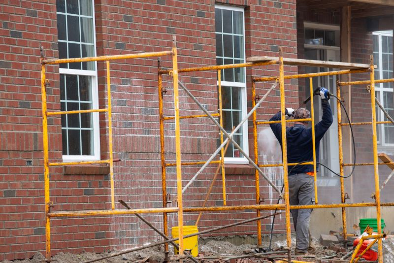Brick Siding Installation
